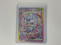 Pokemon TCG Sylveon ex 156/131 Sv: Prismatic Evolutions Holo SIR Mint NM - Image 3