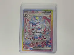 Pokemon TCG Sylveon ex 156/131 Sv: Prismatic Evolutions Holo SIR Mint NM - Image 5