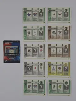 10x Pokemon Ruby & Sapphire Battle Cards Game Boy Advance E-Reader #1 - #10 Lot - Image 1
