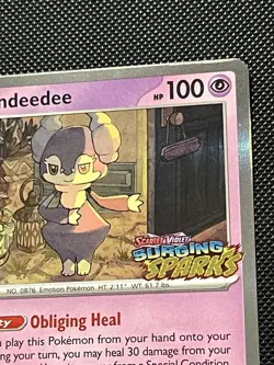 Pokemon Surging Sparks - Indeedee - SVP 154 - Built & Battle Stamped PROMO -M/NM - Image 5