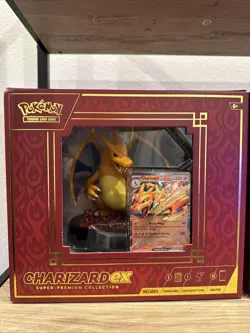 Pokemon TCG Charizard ex Super Premium Collection Box Sealed New - Image 1