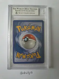 2007 Pokemon Secret Wonders Charizard Reverse Foil - BGS Beckett 7 #3 - Image 5
