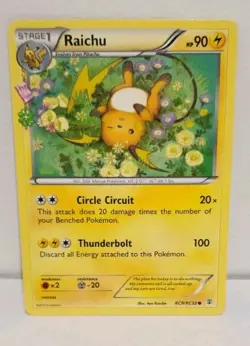 Raichu RC9/RC32 XY: Generations Radiant Collection Pokemon TCG - Image 1