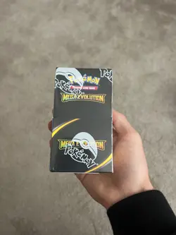 Pokemon TCG Mega Evolution Half Booster Box Slight tear on pakaging (18 packs) - Image 1