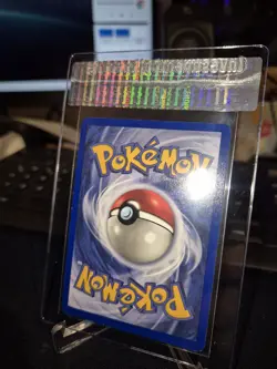 Pokemon Karte Nidoking Holo Base Set 1999-2000 4th Print aog pre grade nm+ - Image 5