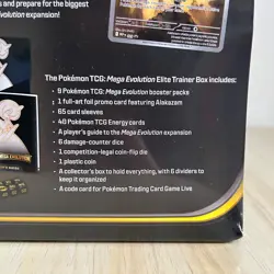 Pokemon TCG Mega Evolution Gardevoir Elite Trainer Box ETB New Sealed In Hand - Image 5