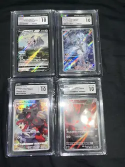 Pokemon Japanese CGC 10 Art Rare Lot Of Four - Image 1