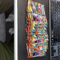 Pokemon TCG Mega Evolutions Bulk 16 Open Booster Packs - Image 1