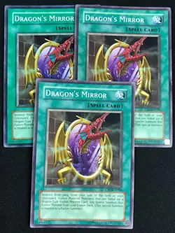 YUGIOH DRAGON'S MIRROR CRV-EN040 COMMON X3 (NM) - Image 1
