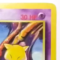 Abra 65/130 Base Set Regular Vintage 1999 Pokemon Card - Image 4