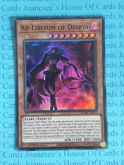 BODE-EN011 Ad Libitum of Despia Super Rare Yu-Gi-Oh Card 1st Edition New - Image 1