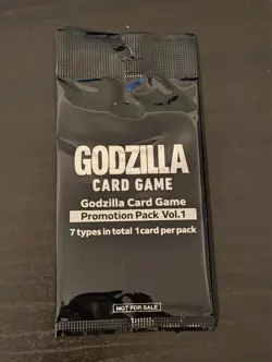 Godzilla Card Game Promotion Pack Volume 1 TCG New/Sealed - Image 1