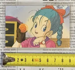 Dragon Ball Bulma Laminated Card Vintage Condition - Image 1