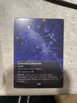 Magic the Gathering MTG Edge of Eternities Celestial Colonnade Galaxy Foil 0142 - Image 1