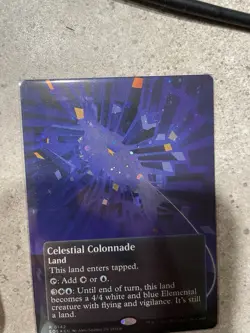Magic the Gathering MTG Edge of Eternities Celestial Colonnade Galaxy Foil 0142 - Image 2