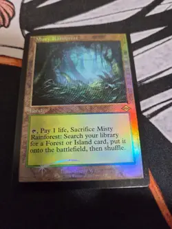 MTG fog deep rainforest old tree fog - Image 1