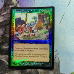 MTG, forced march, foil, old school, English - Image 1