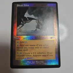 MTG Sliver Hive Old frame Foil Meteor mark - Image 1