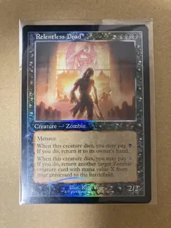 Relentless Dead MTG English version Old frame Foil - Image 1
