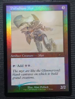 mtg super rare old frame promo FOIL Palladium Maia English version prm - Image 1