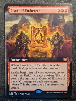 Court of Embereth - Extended - Wilds of Eldraine Commander (MTG) - Image 1