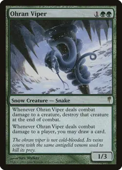 MTG - Ohran Viper - Coldsnap - Magic the Gathering - Image 1