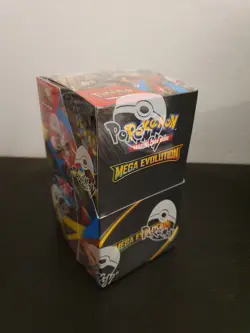 Pokemon Mega Evolution TCG Half Booster Box Sealed 18packs - Image 1