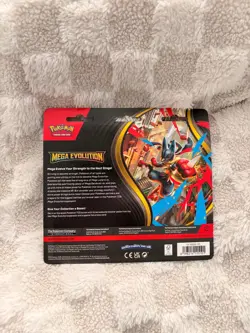 Pokemon TCG: Mega Evolution - Blister 3 Pack - Psyduck - Sealed - In Hand - Image 2
