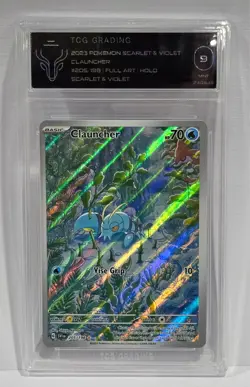 Pokemon Slab: Clauncher - 205/198 - SVI - Graded TCG Mint 9 - Image 1
