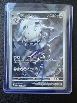 Steelix 150/132 Mega Evolutions Pokemon Card Near Mint Holo Rare - Image 1