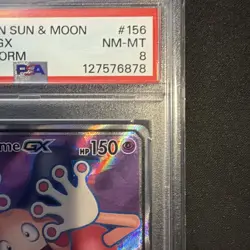 PSA 8 2018 Pokemon Sun & Moon Mr. Mime GX Celestial Storm Graded #156 - Image 4