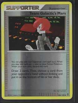 Pokemon - Secret Wonders "Team Galactic's Mars" 126/132 Reverse Holo - Image 1