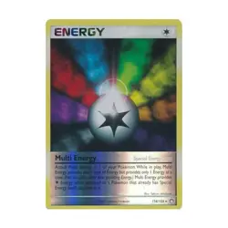 Pokemon Mysterious Treasures Multi Energy (R) #118 (Reverse Holo) Fair - Image 1