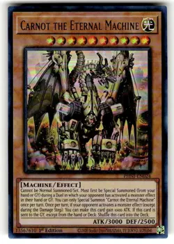Yugioh Carnot the Eternal Machine PHNI-EN024 Ultra Rare 1st Ed NM - Image 1