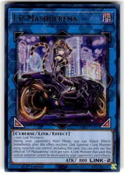Yugioh I:P Masquerena RA02-EN042 Ultra Rare 1st Ed NM - Image 1
