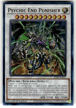 Yugioh Psychic End Punisher RA02-EN032 Ultra Rare 1st Ed Near Mint - Image 1