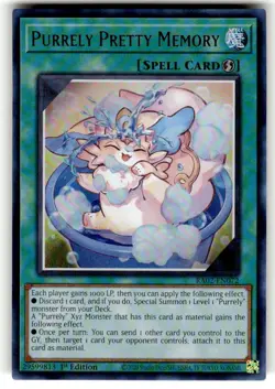 YuGiOh! - Purrely Pretty Memory RA02-EN072 Ultra Rare 1st Edition Near Mint - Image 1