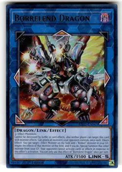 Yugioh! - Borrelend Dragon - RA02-EN043 - Ultra Rare - 25'th Ann. - NM - Image 1