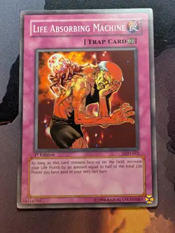 Life Absorbing Machine - LOD-012 - Common - 1st Edition - YuGiOh - VLP - Image 1