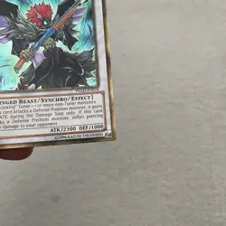 YuGiOh - Blackwing Armed Wing RGBT-EN041 Super Rare - Moderately Played - Image 5