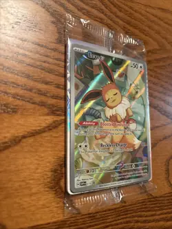 Pokemon TCG Eevee - 173 SVP Prismatic Evolutions ETB Promo Card Pack SEALED - Image 3