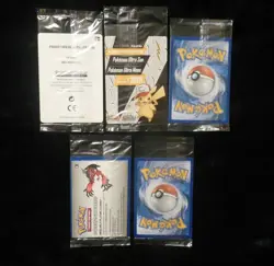 Sealed Ash's Pikachu Detective Sm190 Build A Bear 20/108 42/146 Pokemon Card Lot - Image 2