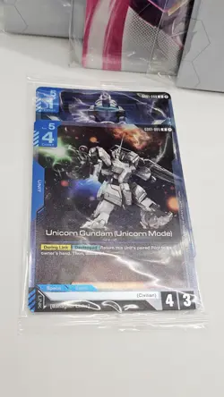 3x Gundam Card Game Booster Release 01 Storage Box & 1x Promo Pack New & Sealed - Image 2