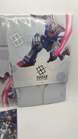 3x Gundam Card Game Booster Release 01 Storage Box & 1x Promo Pack New & Sealed - Image 4