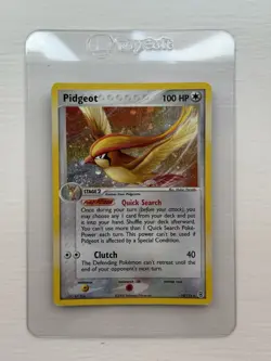 Pokemon Pidgeot 10/112 EX FireRed & LeafGreen Holo Rare Card LP-NM Condition - Image 1