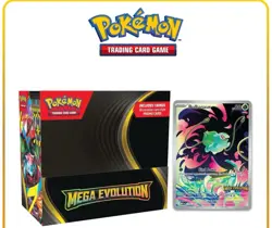 Pokemon Mega Evolution Enhanced Booster Display Box (36 Packs & 1 Promo Card) - Image 1