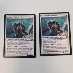 MTG 2x Benalish Commander Planar Chaos Magic The Gathering +free cards. - Image 1