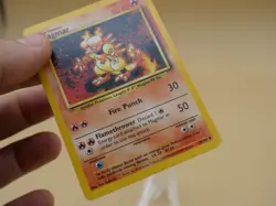 MAGMAR Pokemon Card WOTC 1st Edition - Base Set Shadowless - 36/102 LV.24 #126 - Image 2