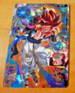 DRAGON BALL Z DBZ DBS HEROES CARD PRISM CARTE SS4 UM7-030 UR UR DBH JAPAN MINT - Image 1