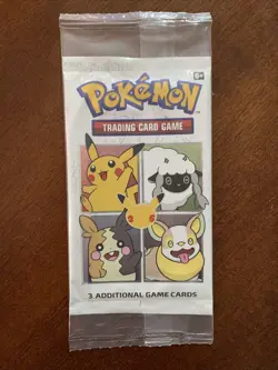 Cereal Box Pokemon Cards Sealed Pack Of 3 cards from general mills lucky charms - Image 1